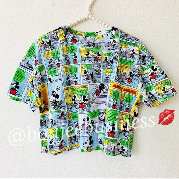 ZARA Mickey © Disney Crop Top - Picture 4 of 8
